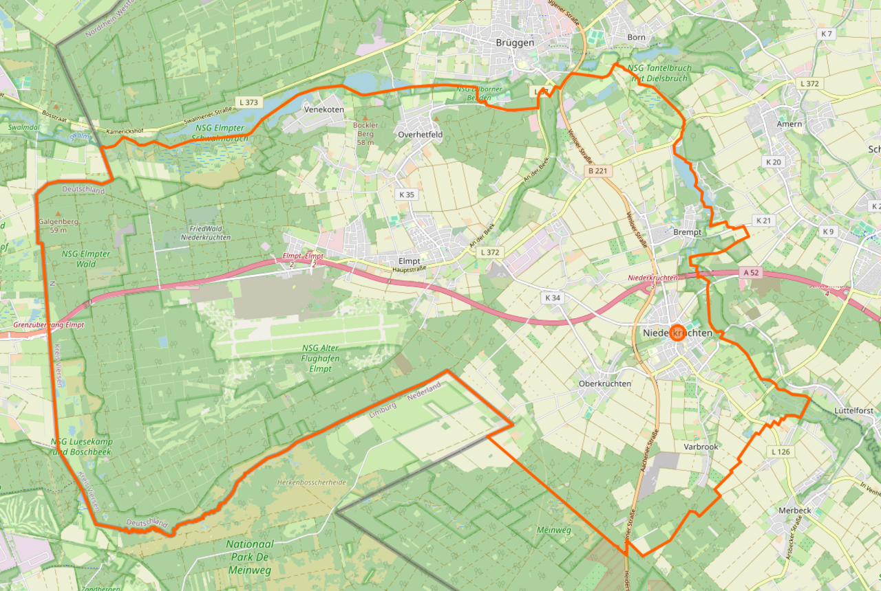 Gemeindegebiet Niederkrüchten